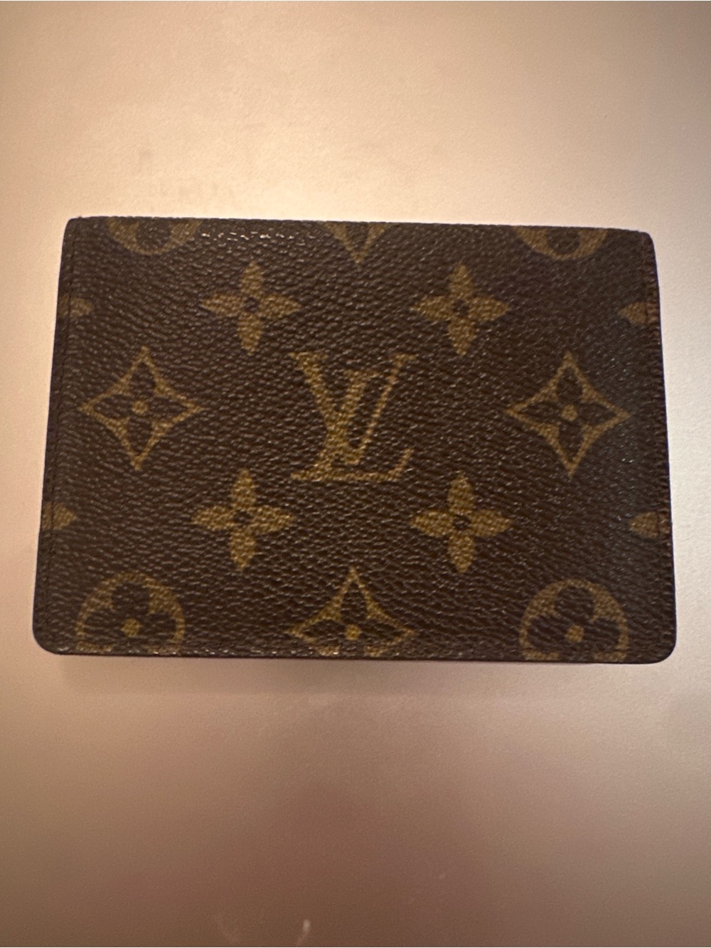 Louis Vuitton Monogram Canvas Pocket Card Holder
